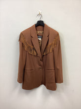 Load image into Gallery viewer, Vtg 80s Aldolfo Fringe Blazer
