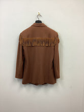 Load image into Gallery viewer, Vtg 80s Aldolfo Fringe Blazer
