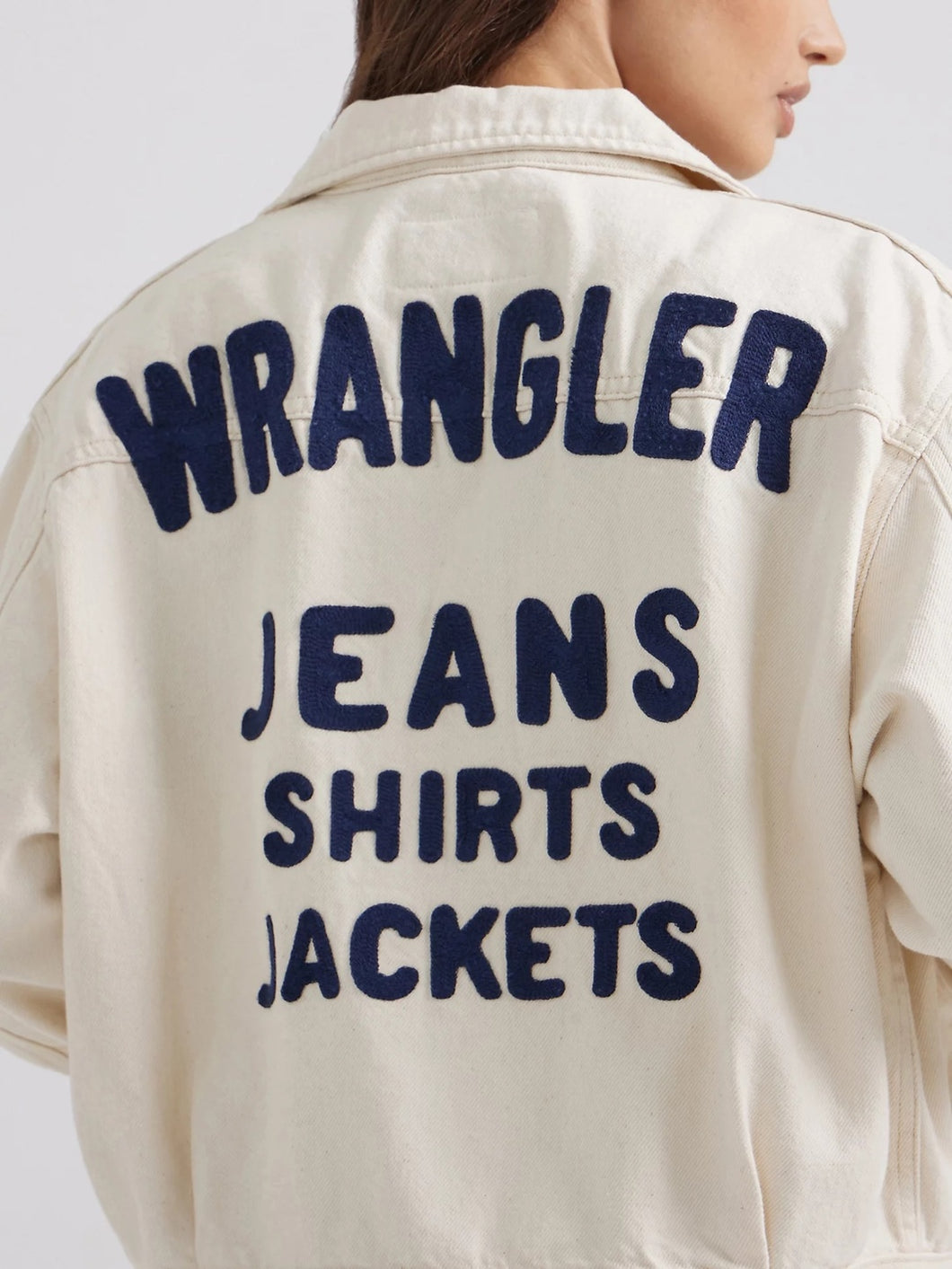 Wrangler Trucker Jacket - Ecru