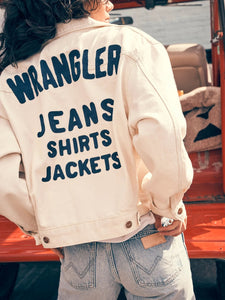 Wrangler Trucker Jacket - Ecru