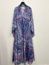 Load image into Gallery viewer, Audrey Indian Maxi Dress - Blue
