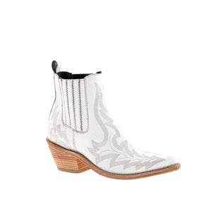 Dolly Cowboy Boot - White