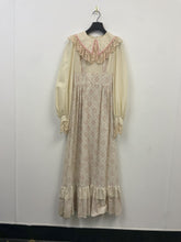 Load image into Gallery viewer, Vtg 70s Gunne Sax Maxi Dress Black Label
