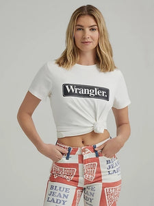 Wrangler Block Logo Tee