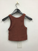 Load image into Gallery viewer, Cable Knit Crop Top - Vtg Maple
