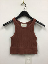 Load image into Gallery viewer, Cable Knit Crop Top - Vtg Maple
