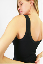 Load image into Gallery viewer, Seamless Rib Bodysuit - Black
