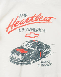 Chevy Heartbeat of America - Vtg White