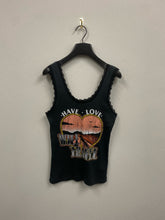 Load image into Gallery viewer, Have Love Lace Tank - Black
