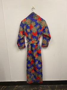Vtg Christian Dior Quilted Robe
