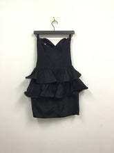 Load image into Gallery viewer, Vtg 80s Strapless Taffeda Dress
