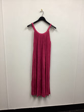 Load image into Gallery viewer, Vtg Pink Gauze Maxi Dress
