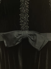 Load image into Gallery viewer, Vtg 60s Jeweled Velvet Maxi Dress
