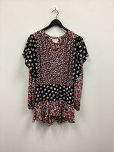 Load image into Gallery viewer, Vtg 80s Floral Drop Waist Dress
