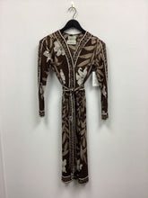 Load image into Gallery viewer, Vtg Emilio Pucci Brown Midi Dress
