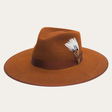 Load image into Gallery viewer, Stetson Midtown Hat  - Cognac
