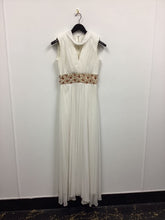Load image into Gallery viewer, Vtg 60s Chiffon Beaded Maxi Dress
