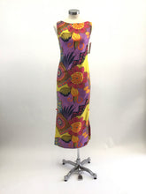 Load image into Gallery viewer, Vtg 60s Hawaiian Print Dress
