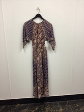Load image into Gallery viewer, Vtg 70s India Angel Sleeve Maxi Dress As Is

