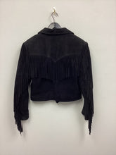 Load image into Gallery viewer, Vtg 80s Beaded Fringe Jacket As Is

