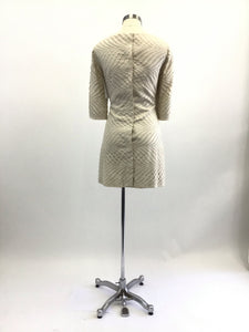 Vtg 60s Shift Mini Dress