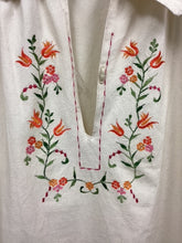 Load image into Gallery viewer, Vtg 70s Mexican Embroidered Blouse
